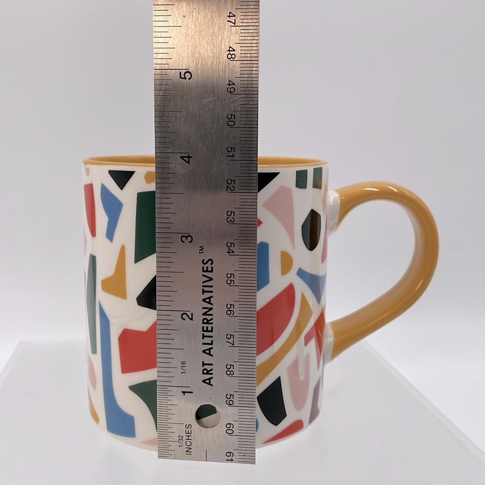 Target Room Essentials Geometric Art Graphic Shapes‎ Ceramic Mugs - New - Picture 8 of 10
